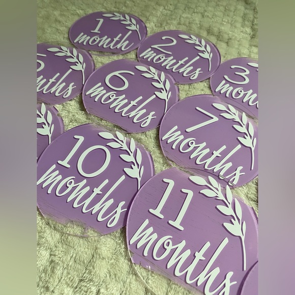 Baby Monthly Milestone Markers - Picture 6 of 6